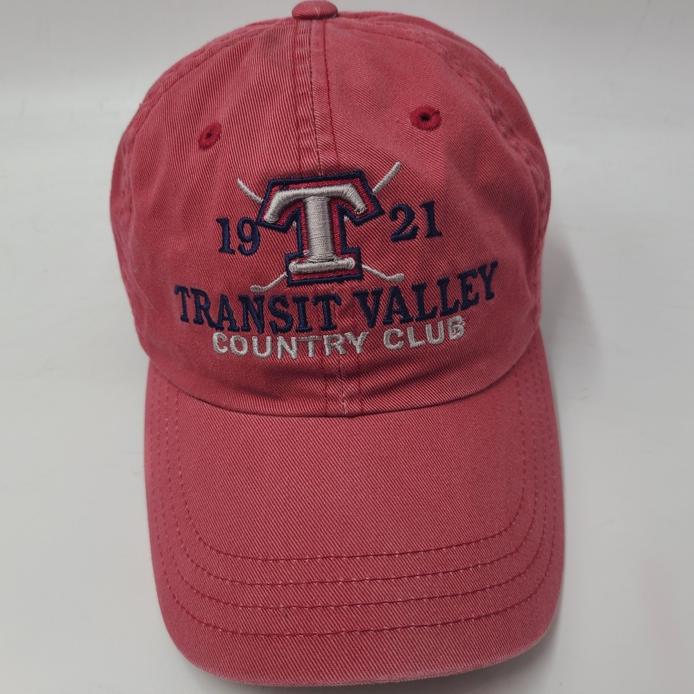 Transit Valley Country Club Hat Strapback Imperial Red Golf Course New York Men